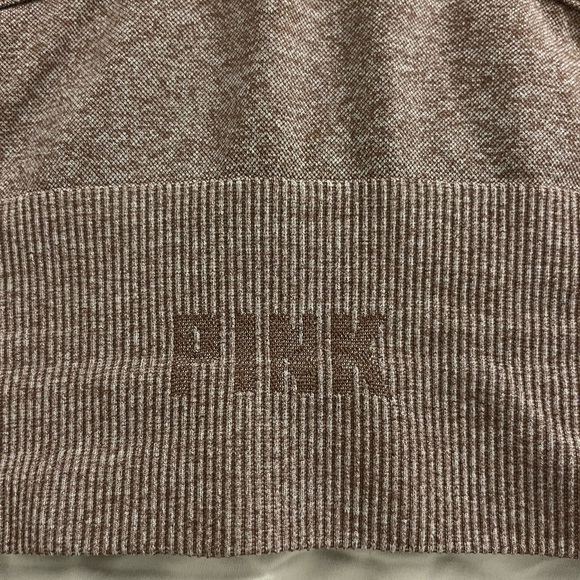 PINK Seamless Brown Sports Bra - Picture 4 of 4